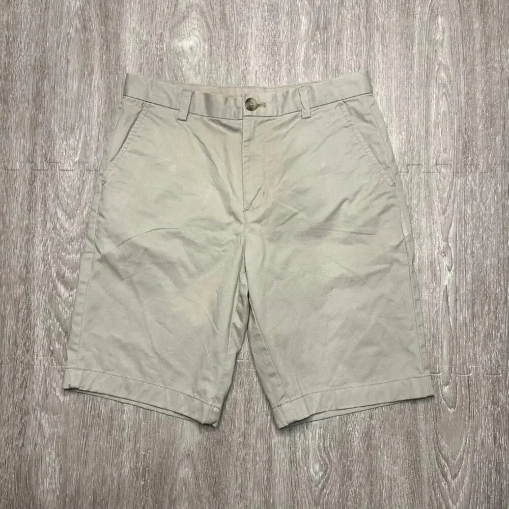 Vineyard Vines Boy’s Beige‎ Chino Shorts Size 14 Casual Summer Wear